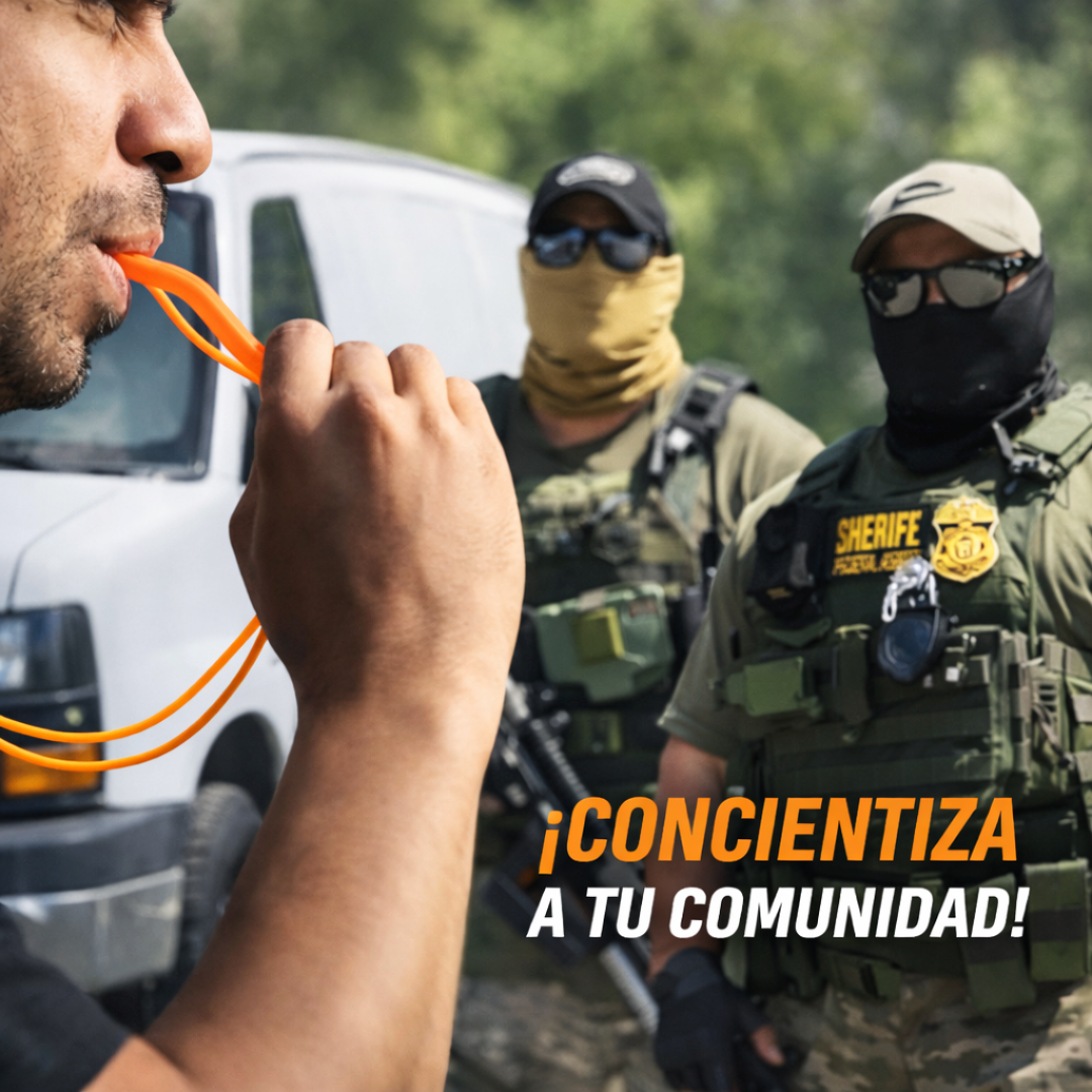 Silbato de Seguridad Ultra Fuerte con Llavero – Alerta Rápida para Emergencias